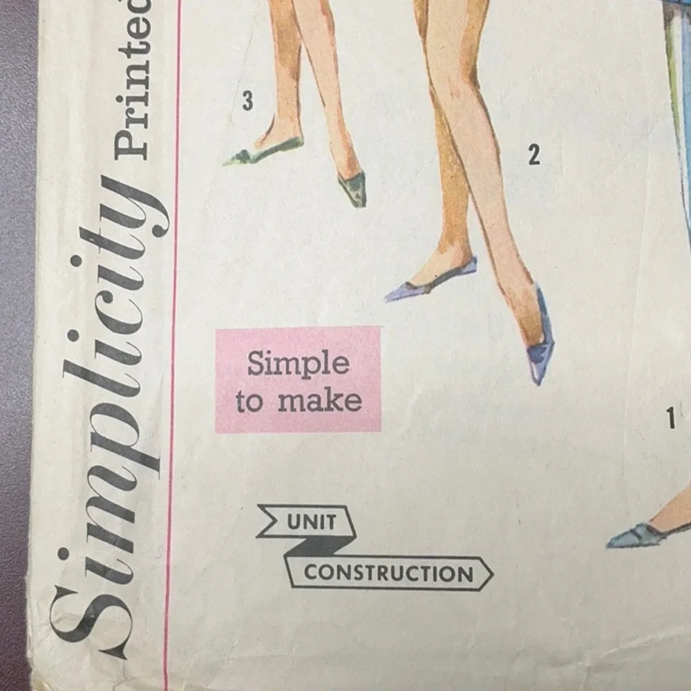 Simplicity Vintage Pattern 3428 Shorts Top Pants Easy